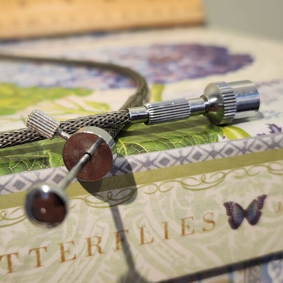 Vintage 20 inch Camera Shutter Release Locking Cable with Adapter - Picture 2 of 5